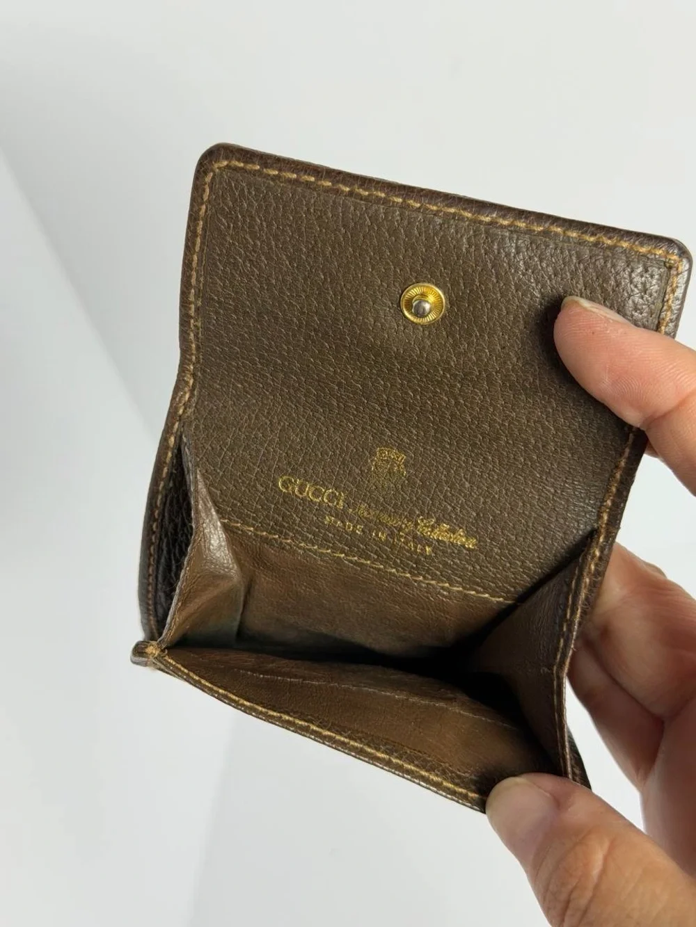 Gucci GG Supreme Canvas Wallet Coin Purse - Picture 5 of 12